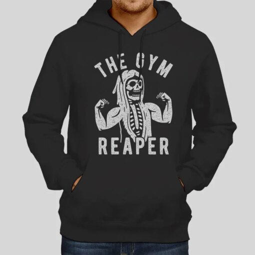 Funny The Gym Grim Reaper Shirt