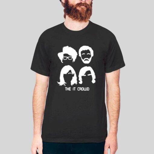 Funny The It Crowd Faces T Shirt