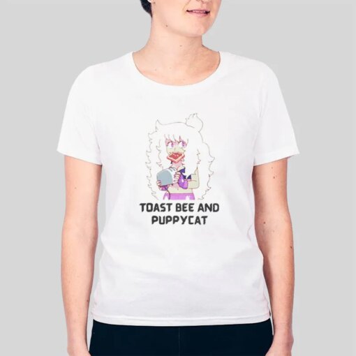 Funny Toast Bee And Puppycat Shirt