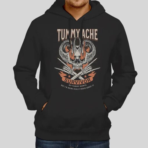 Funny Tummy Ache Survivor Shirt