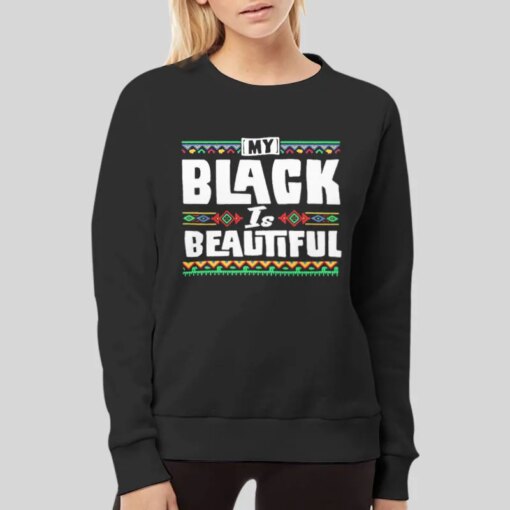 Funny Ugly Christmas Black Is Beautiful Shirt