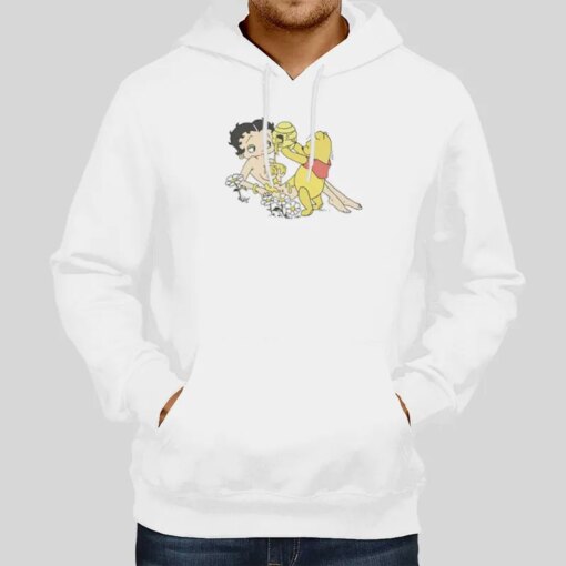 Funny Uncensored Horny Winnie The Pooh Betty Boop Shirt