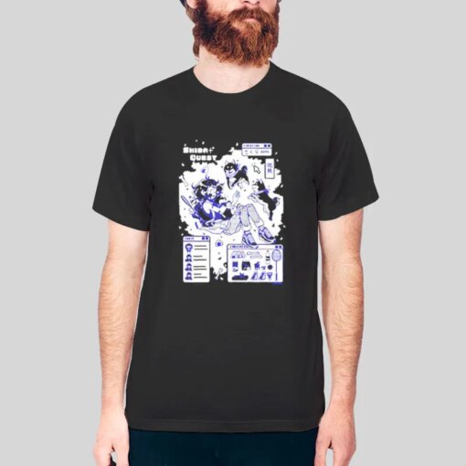 Funny Vapor95 Shiba Quest Shirt