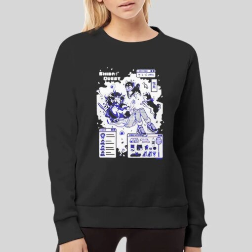 Funny Vapor95 Shiba Quest Shirt