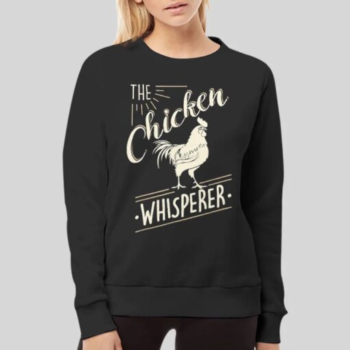 Funny Vintage Farming Chicken Whisperer Shirt