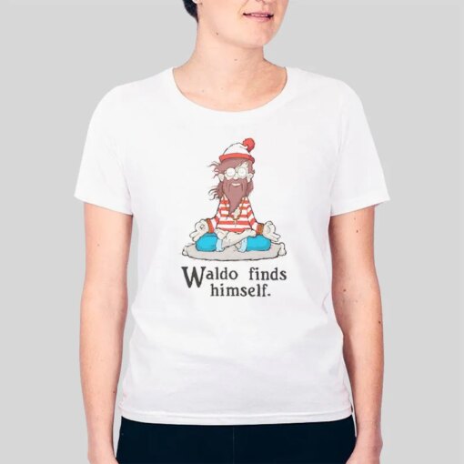 Funny Waldo Finds Himself T Shirt