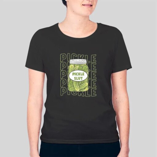 Funny Who Loves Slut Pickle T Shirt