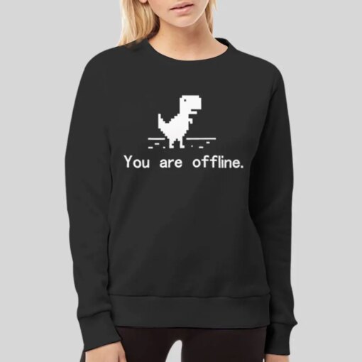 Funny You Are Offline Error 404 Shirt