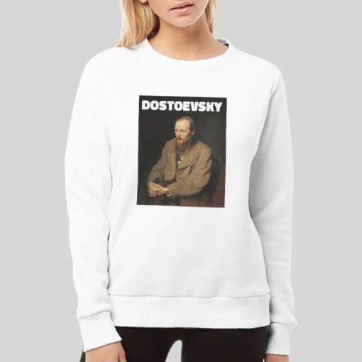 Fyodor Dostoevsky Russian Genius Writer T Shirt