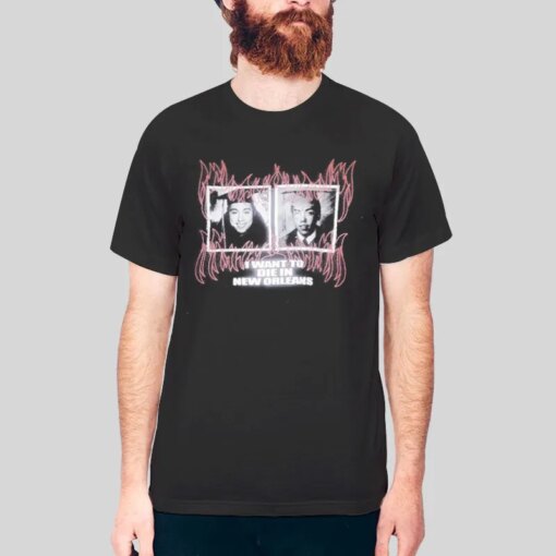 G59 Merch I Want to Die in New Orleans Shirt