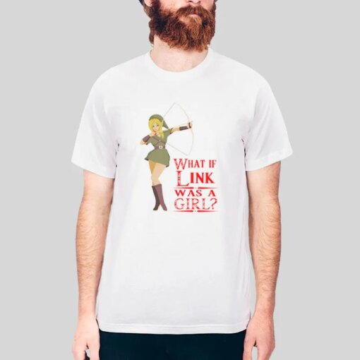 Game Tries What If Zelda Was A Girl Shirt