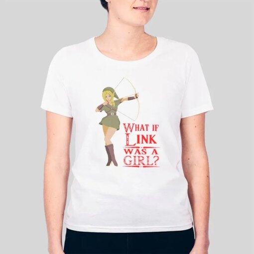 Game Tries What If Zelda Was A Girl Shirt