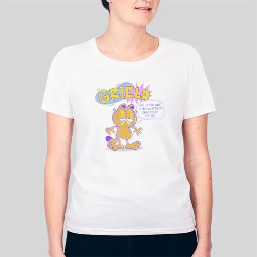 Garfield Grield Mk Ultra Was A Human Atrocity T Shirt