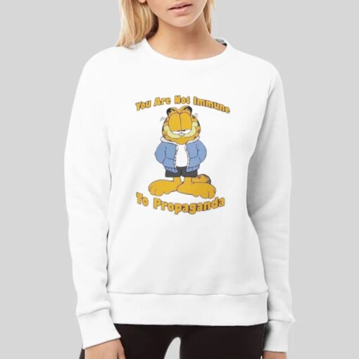 Garfield You Are Not Immune to Propaganda Shirt