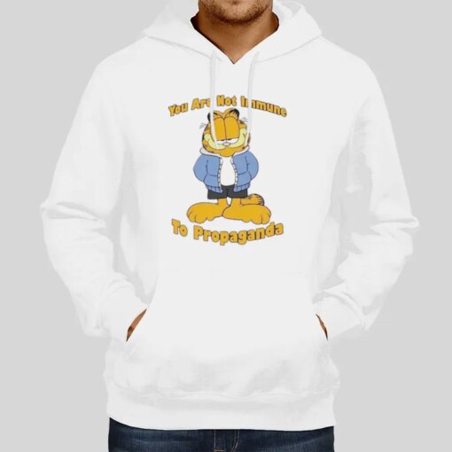 Garfield You Are Not Immune to Propaganda Shirt