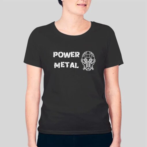 Gas Mask Power Metal Shirts