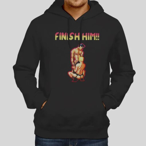 Gay Lgbt Pride Finish Him Shirt