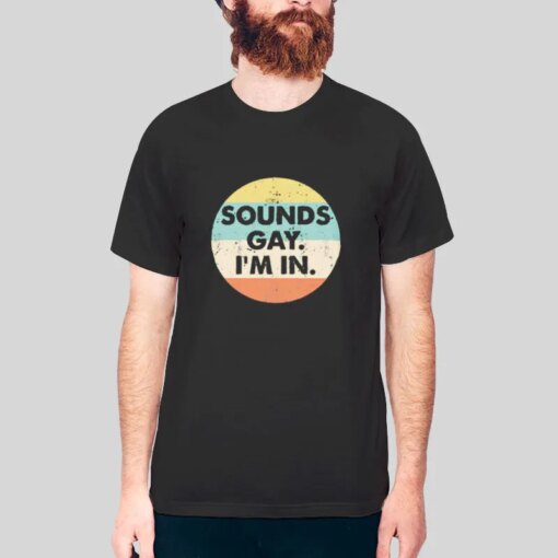 Gay Pride Sounds Gay Im In Shirt