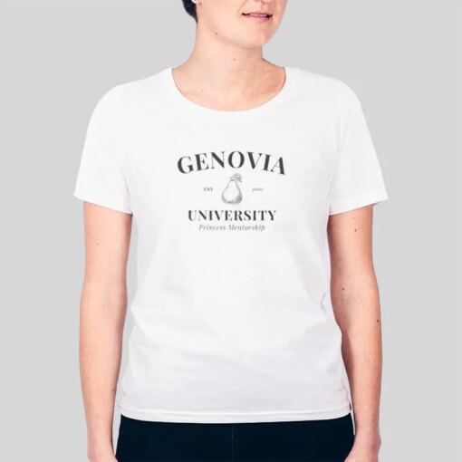 Genovia University Princess Diaries Shirt