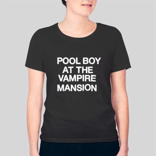 Gerard Way Pool Boy At The Vampire Mansion Shirt