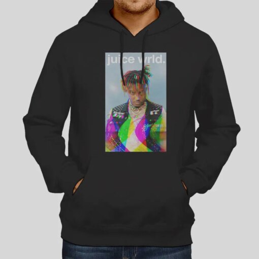 Glitch Portrait Juice Wrld Shirt