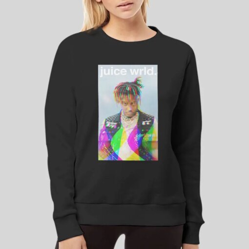 Glitch Portrait Juice Wrld Shirt