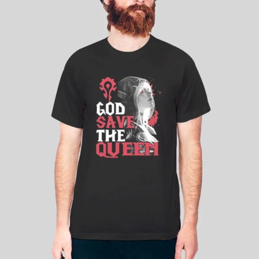 God Save the Queen Horfe T Shirt