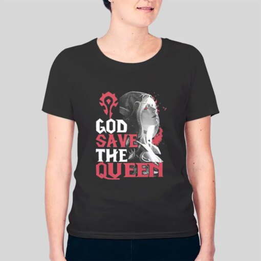 God Save the Queen Horfe T Shirt