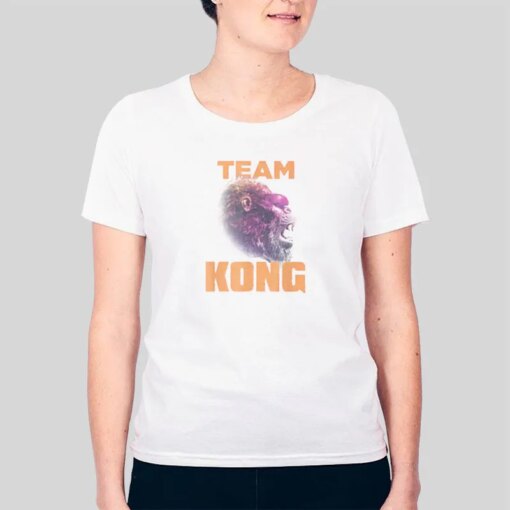 Godzilla Vs Kong Team Kong Shirt