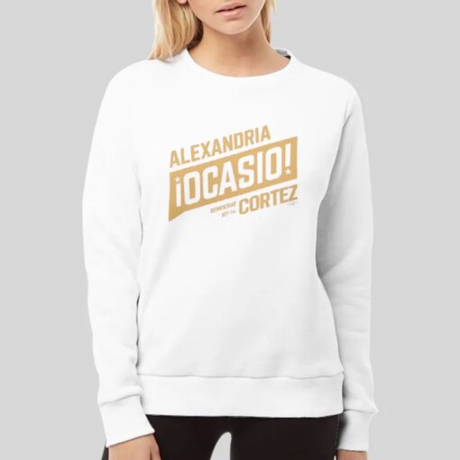 Gold Alexandria Cortez Shirt