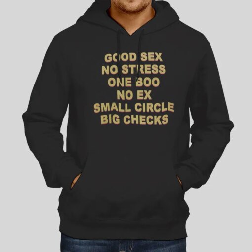 Good Sex What Does Small Circle Big Checks Mean Shirt Back Side