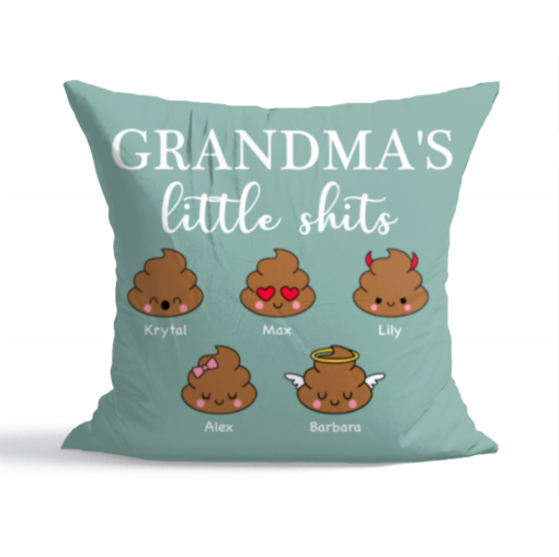 Grandma Pillow, Grandma Cushion, Personalized Grandma Pillow, Grandma Funny Gift