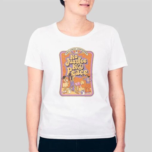 Graphic No Justice No Peace Shirt