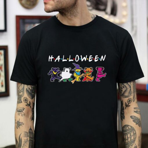 Grateful Bear Zombie dancing Halloween t-shirt