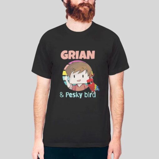 Grian Merch And Pesky Bird Shirt