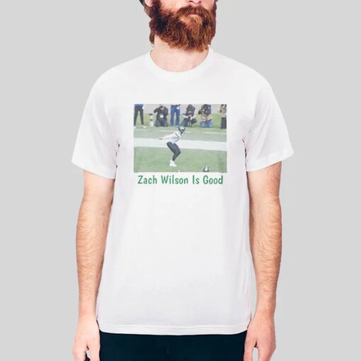 Griddy Zach Wilson Is Good Shirt