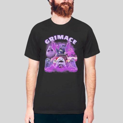 Grimace The Child Eating Monster Shirt