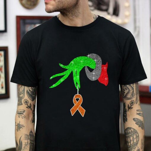 Grinch Leukemia Christmas t-shirt