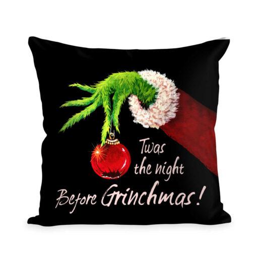 Grinch Pillow