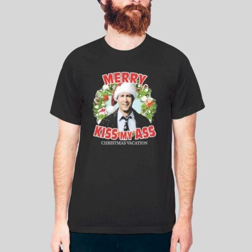 Griswold Merry Kiss My Ass National Lampoons T Shirt