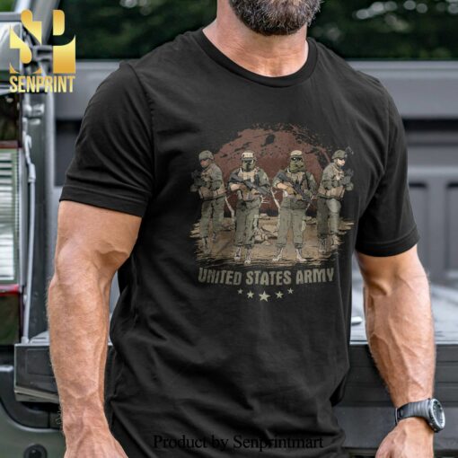 Group of United States Army Military Unisex Shirt