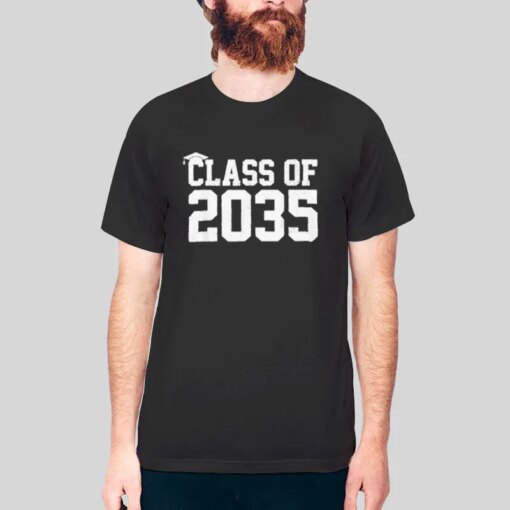 Grow With Me Graduation Class Of 2035 Shirt