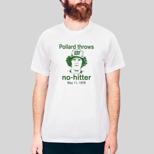 Guided By Voices Pollard Throws No Hitter Shirt