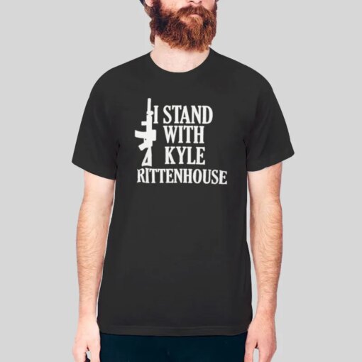 Gun I Stand With Kyle Rittenhouse Shirt