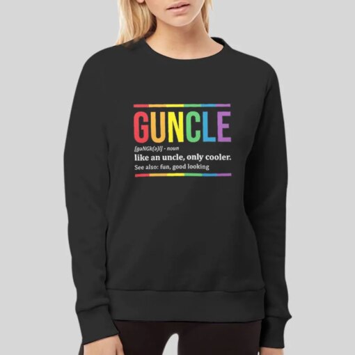 Guncle Like An Uncle Only Cooler Shirt