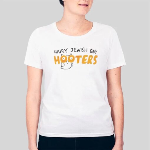 Hairy Jewish Guy Hooters Shirt