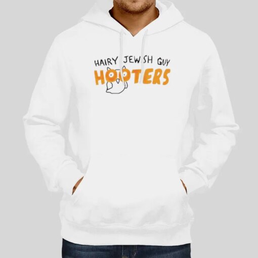 Hairy Jewish Guy Hooters Shirt