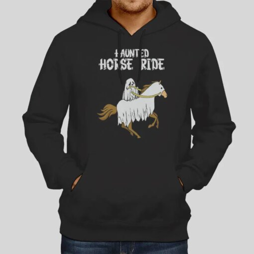 Halloween Ghost Horse Riding Shirt