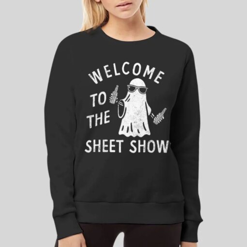 Halloween Ghost Welcome To The Sheet Show Shirt