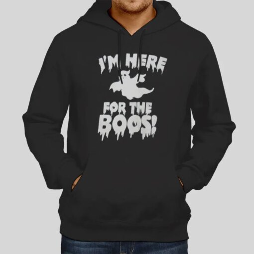 Halloween Im Here For The Boos Shirt